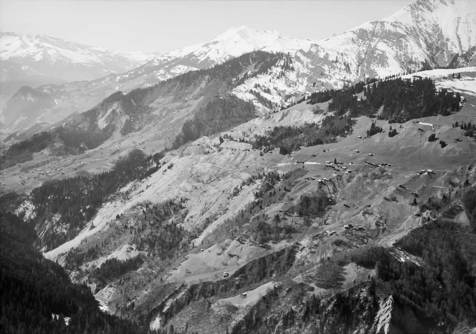 Schuders (Schiers), Rutschgebiet