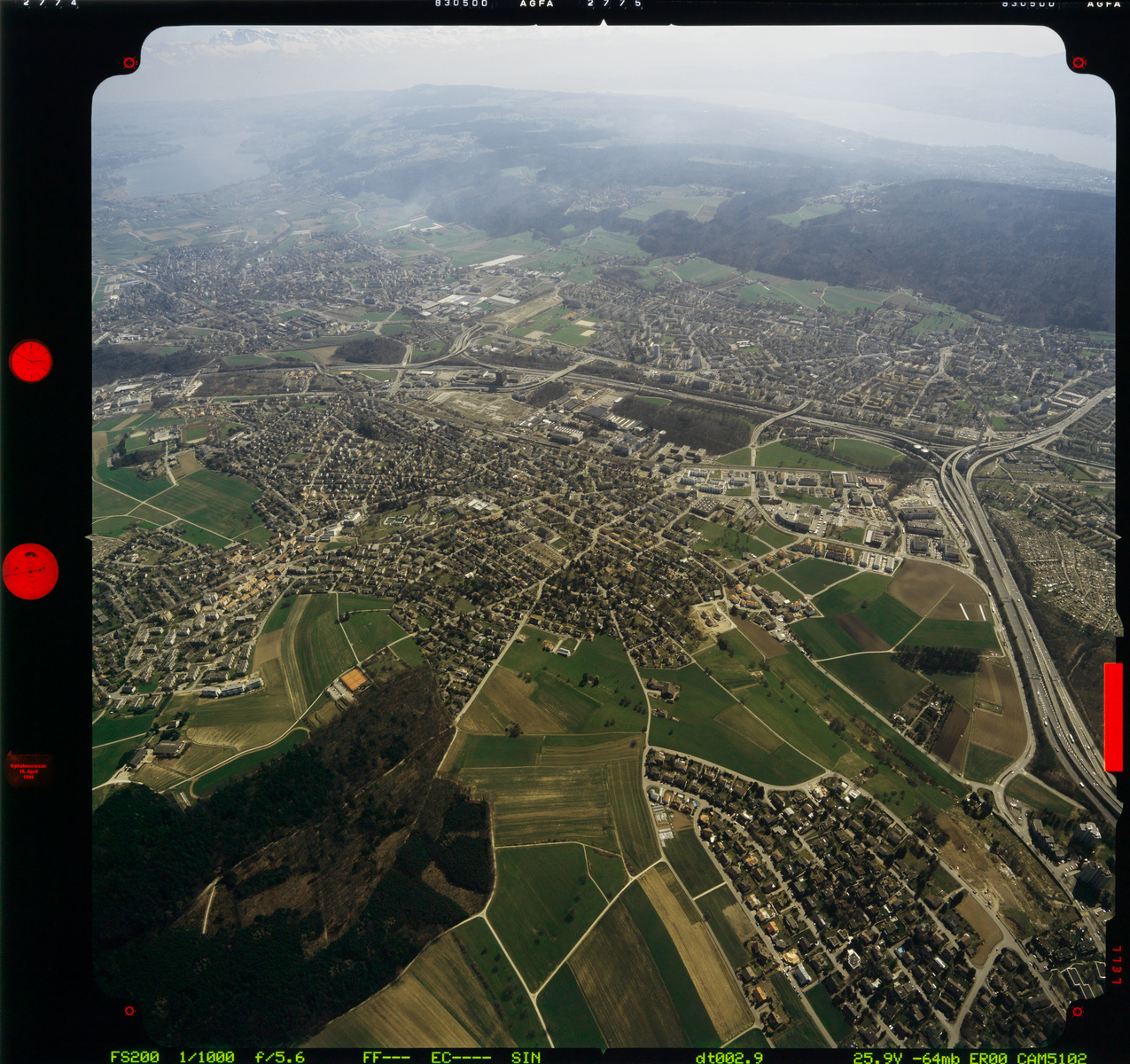 Wallisellen, Blick nach Süden (S)
