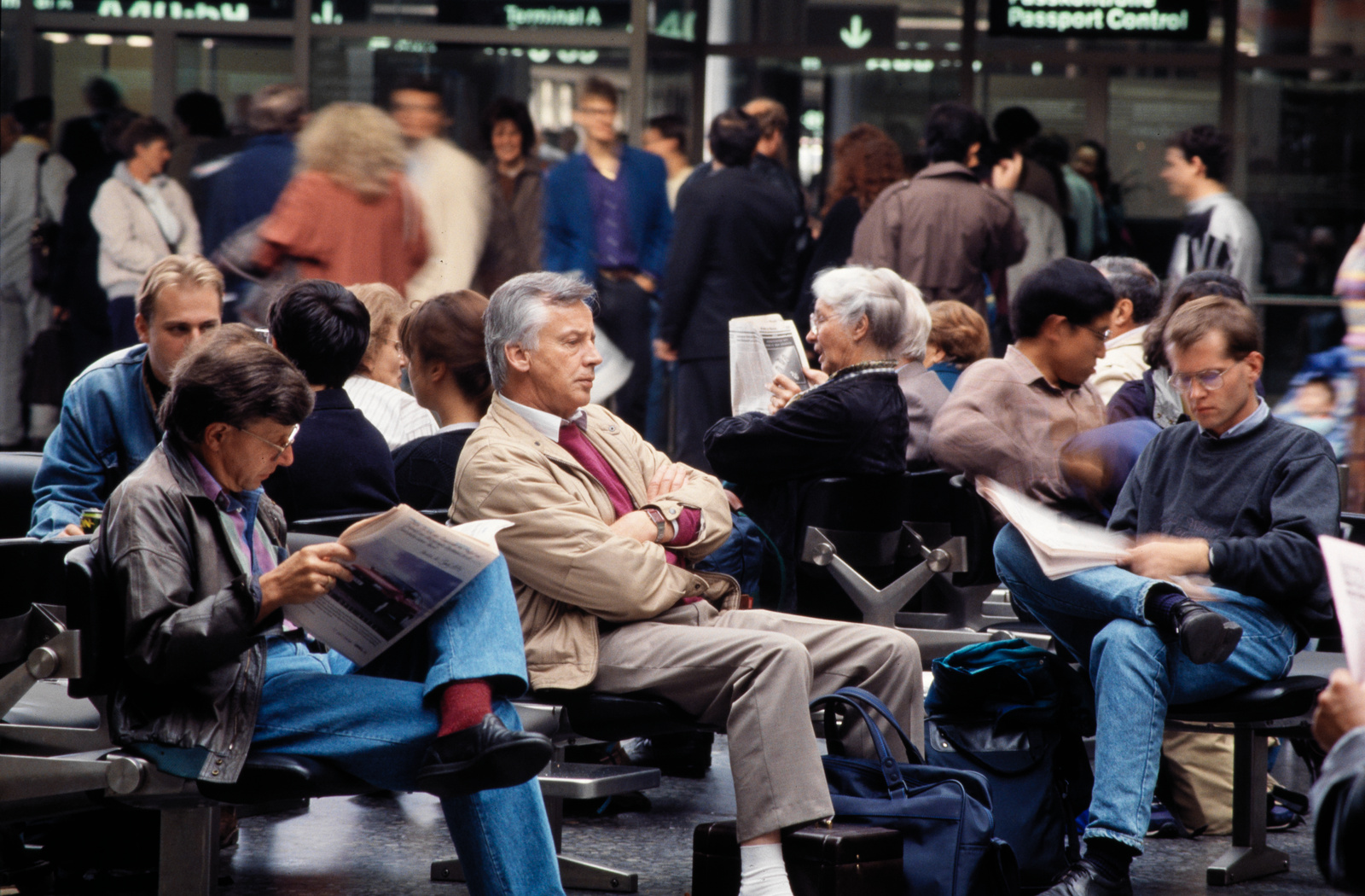 Warteräume im Flughafen Zürich-Kloten