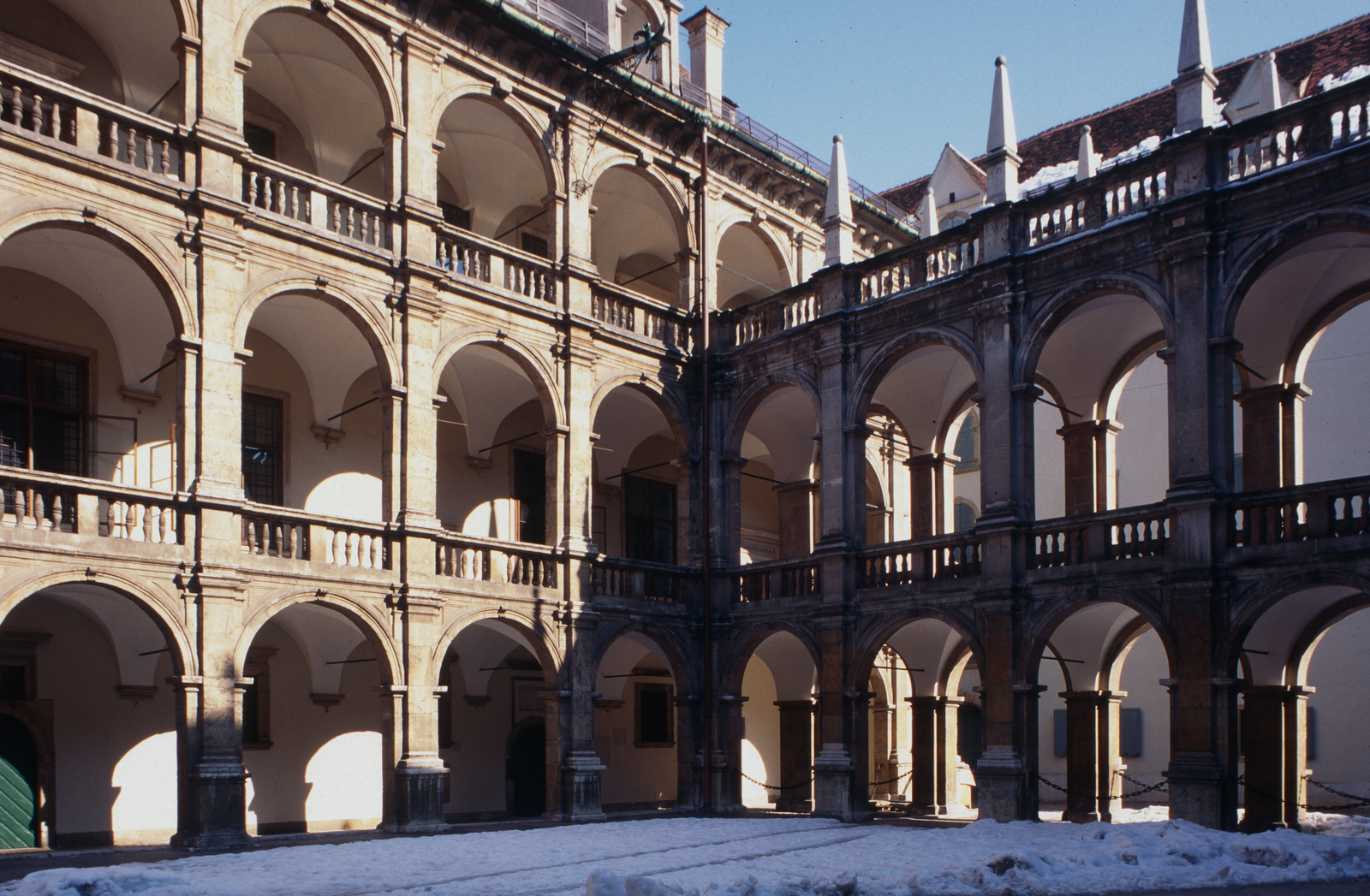 Graz, Landhaus, Hof, Architekt Domenico dell'Allio