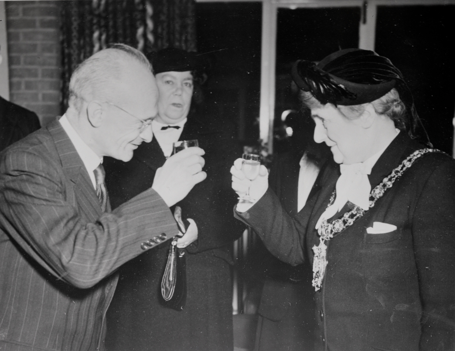 Presseabteilung der Swissair in Manchester