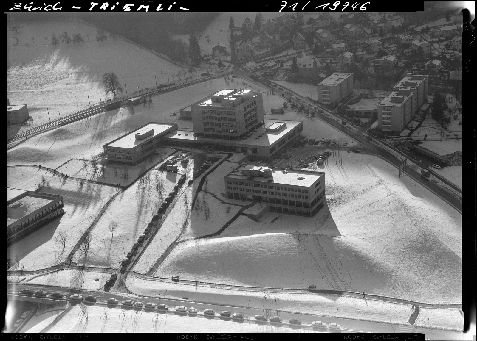 Zürich, Triemli, Gebäude zu Stadtspital Triemli gehörend, Betrieb Maternité