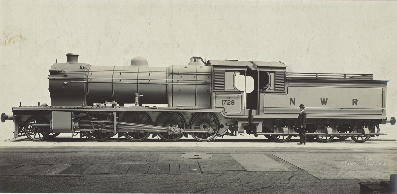 Kitson & Co. Leeds, North Western Railway (NWR), HC no. 1728