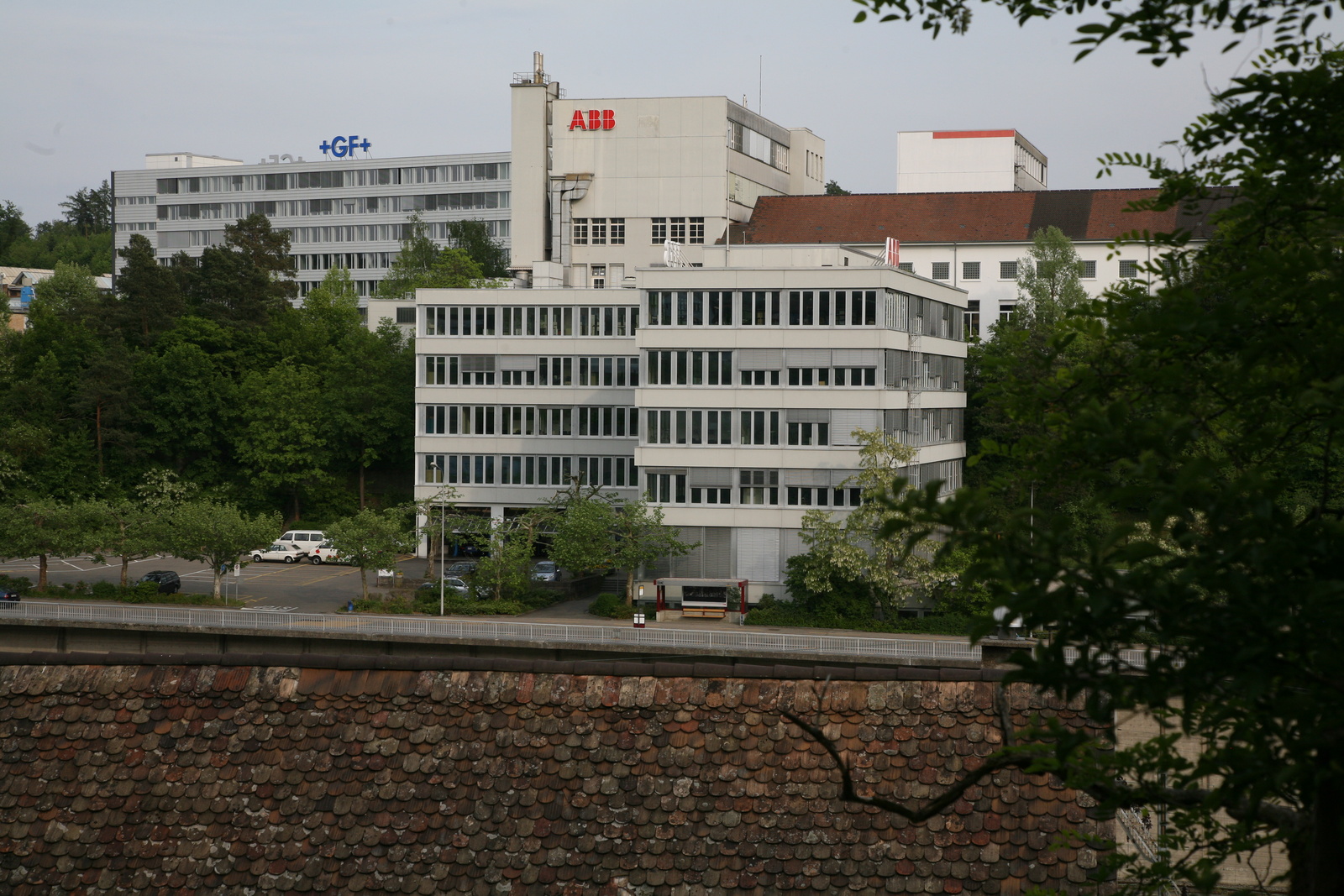 Schaffhausen, Fulachstrasse, ABB und GF+