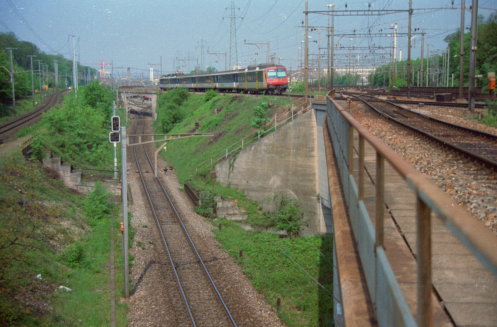 Muttenz, SBB Rangierbahnhof-Ausfahrt (Basel SBB RB)