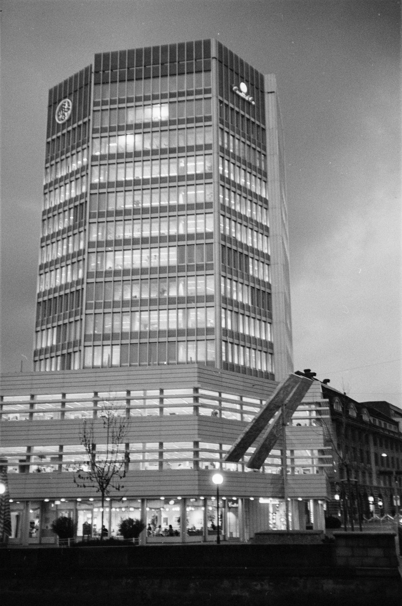 Zürich-Altstadt, Stockerstrasse 64, Hochhaus zur Schanze, Bank UBS