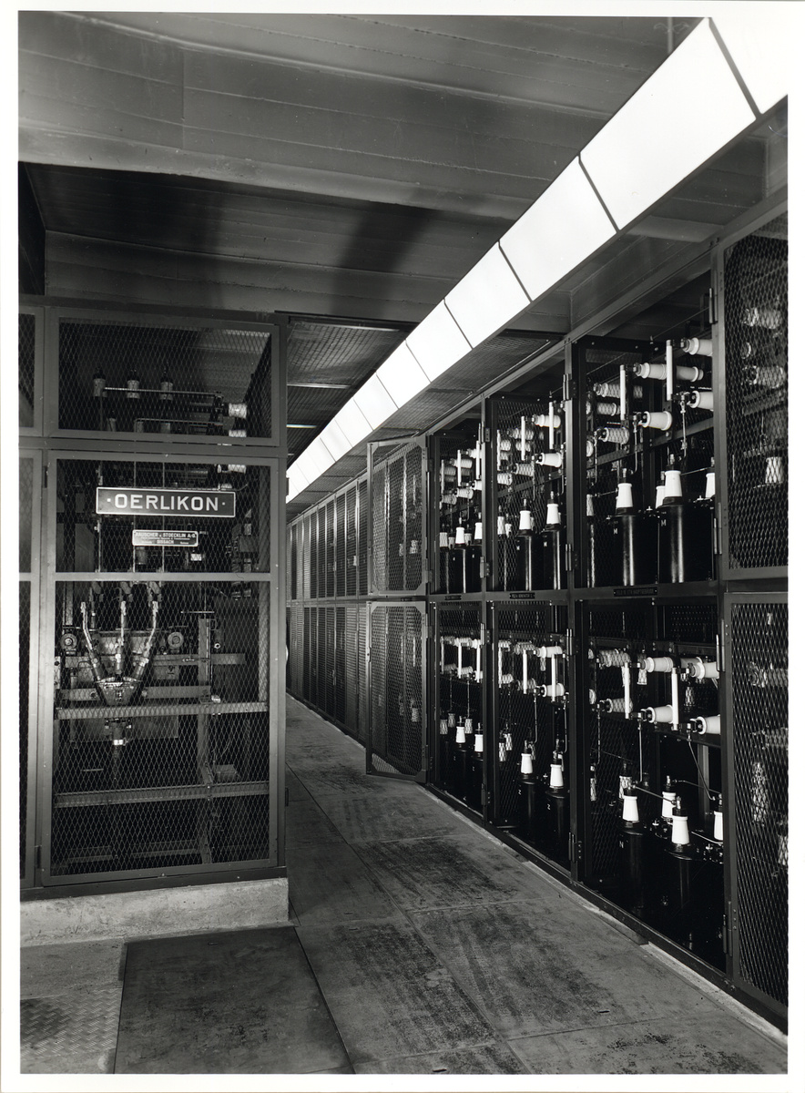 Zürich, ETH Zürich, Maschinenlaboratorium (ML), Fernheizkraftwerk (FHK), Hochspannungsraum