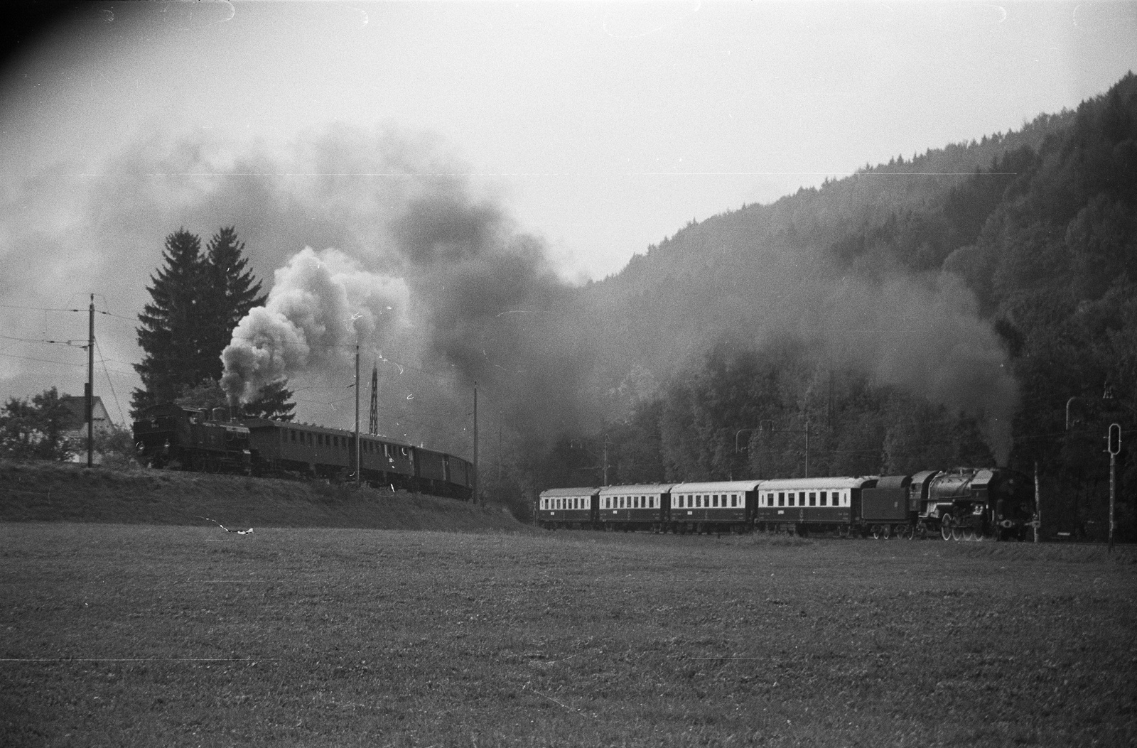 Bauma, Eb 3/5 Nr. 5819 und 141 R 