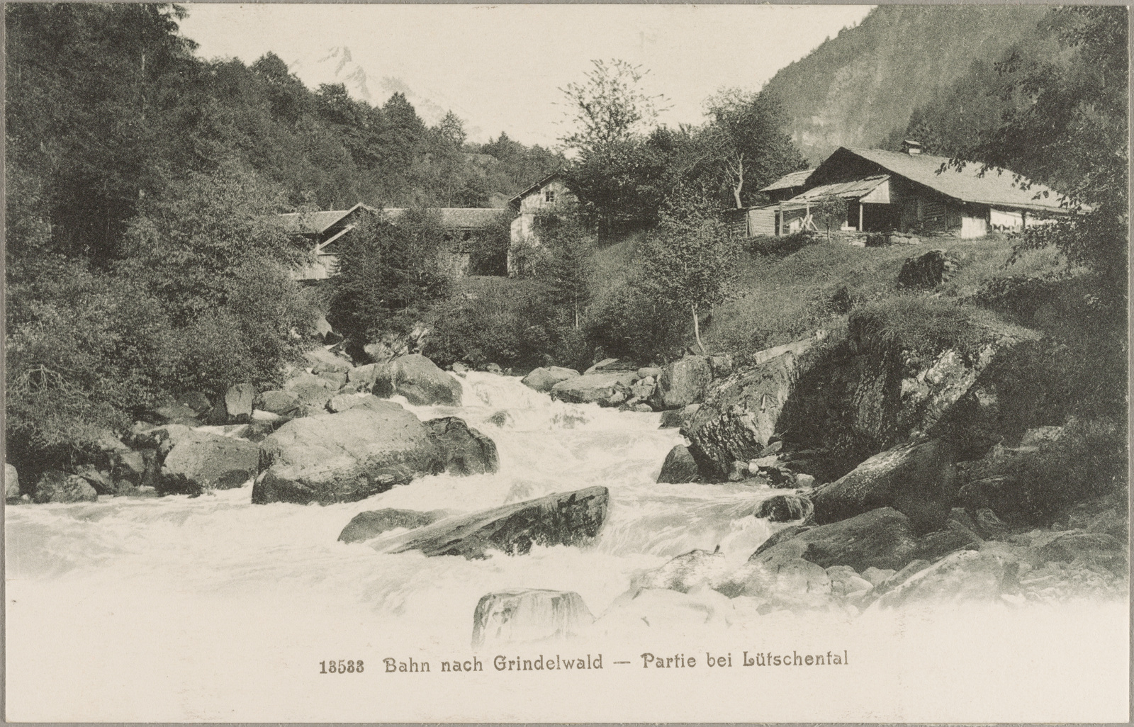 Bahn nach Grindelwald, Partie bei Lütschental