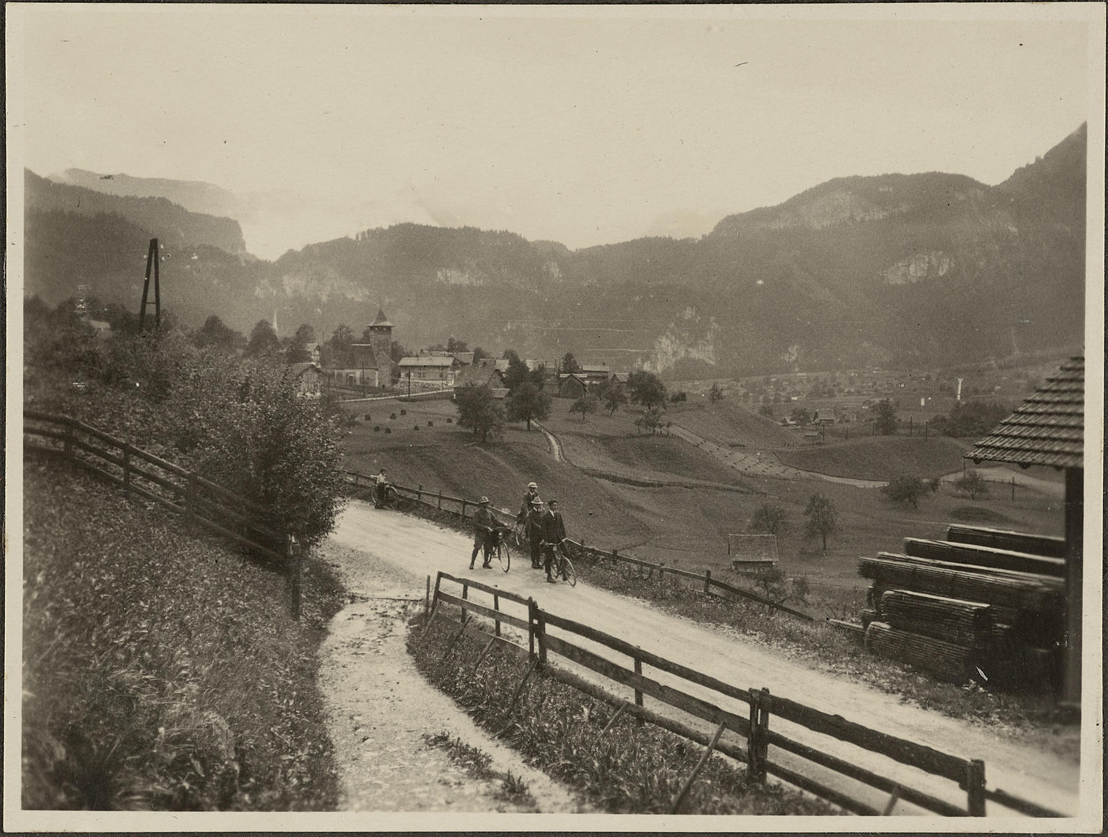 Velotour ins Wallis, Lungern
