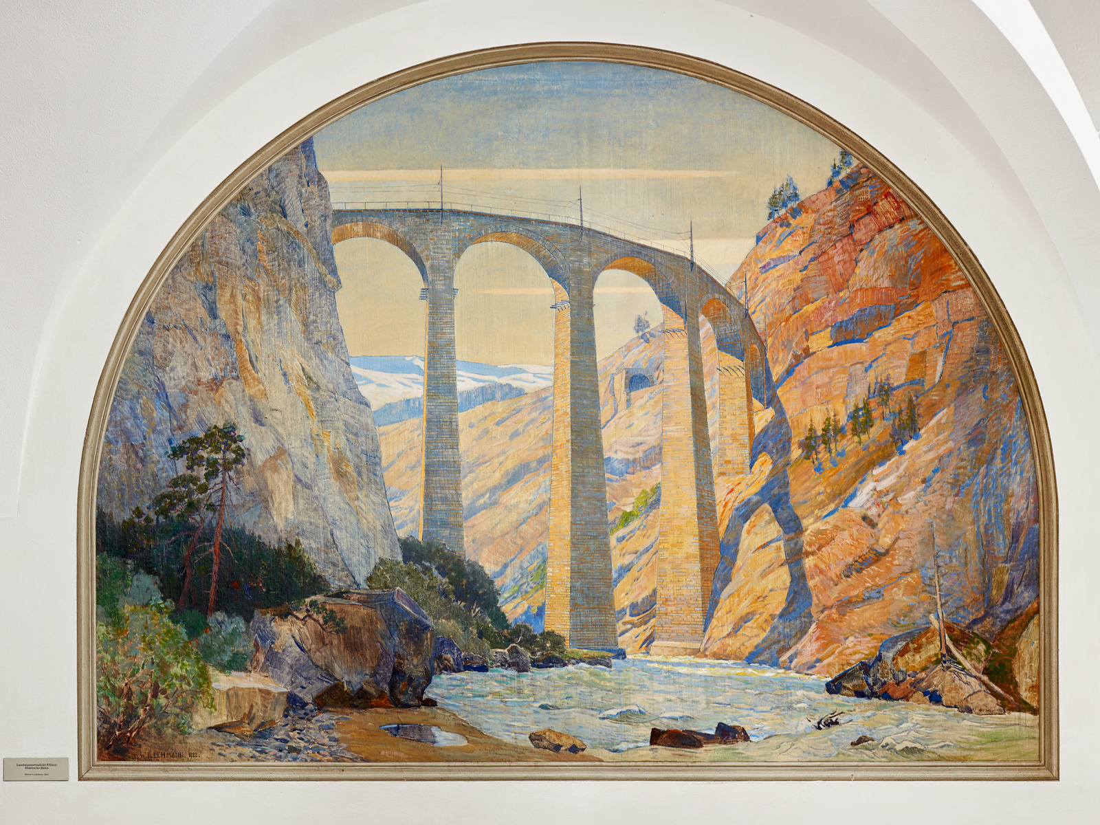 Landwasserviadukt Filisur, Rhätische Bahn