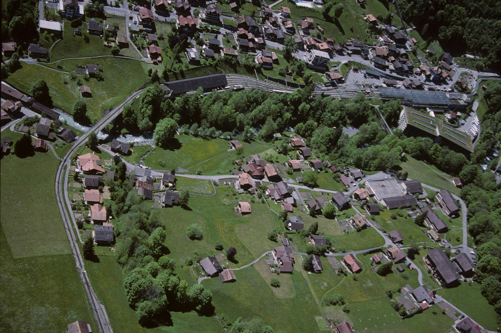 Lauterbrunnen, Helikopterflug mit Team Arias: Berner Oberland
