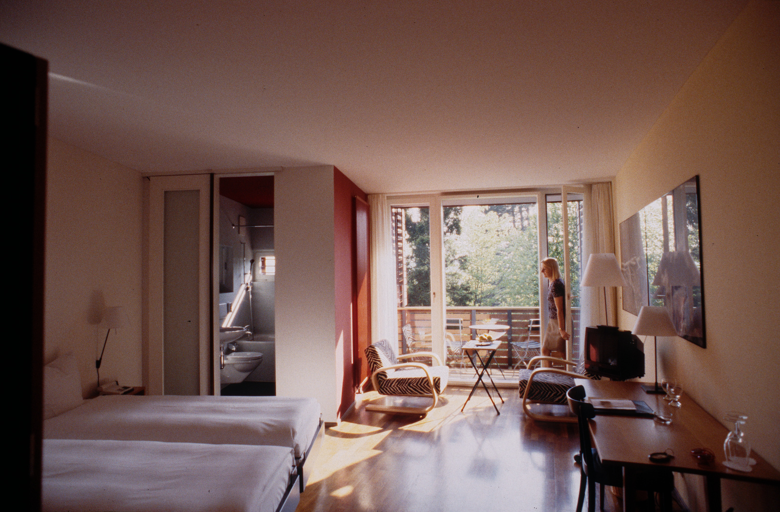 Zürich, Hotel Zürichberg, Zimmer, Architekt Burkhalter / Sumi