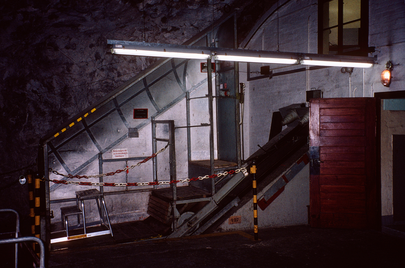 Stansstad, Bergstation der Standseilbahn Harissenbucht-Fürigen