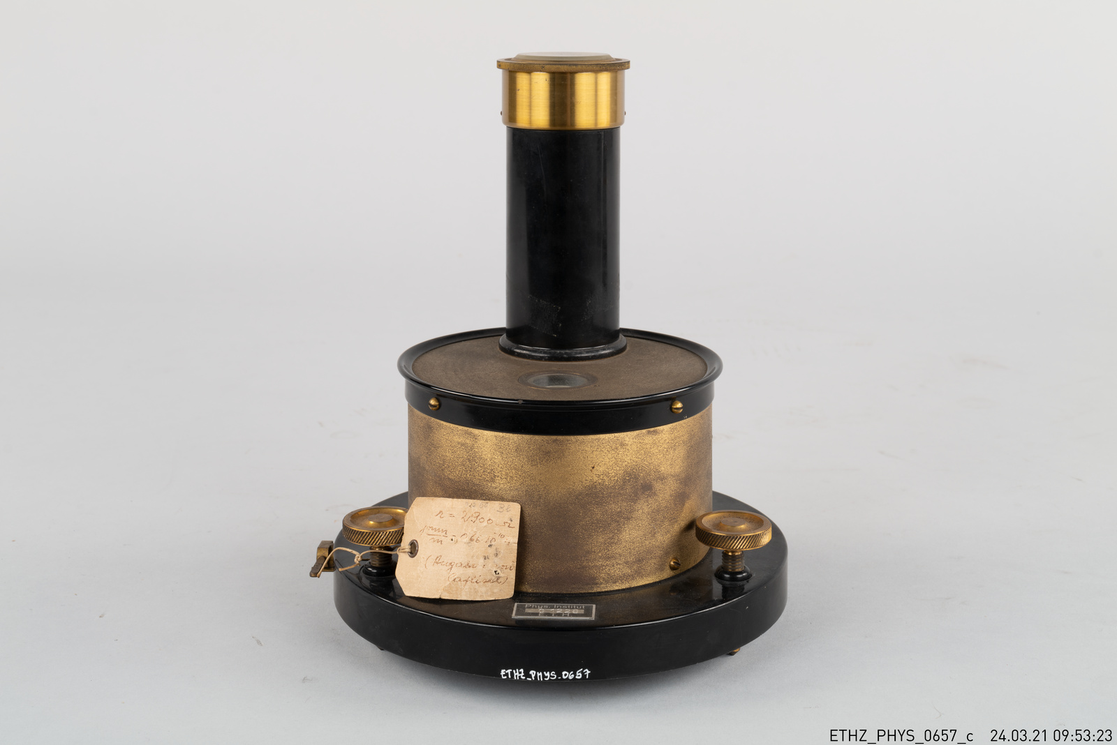 Ballistisches Galvanometer, Hartmann und Braun A.G., Frankfurt A.M.