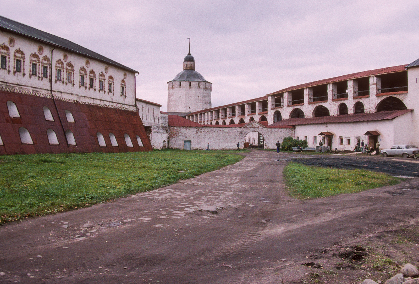 Kirillow, Kirillo-Beloserski-Kloster, Blick nach Westen (W)