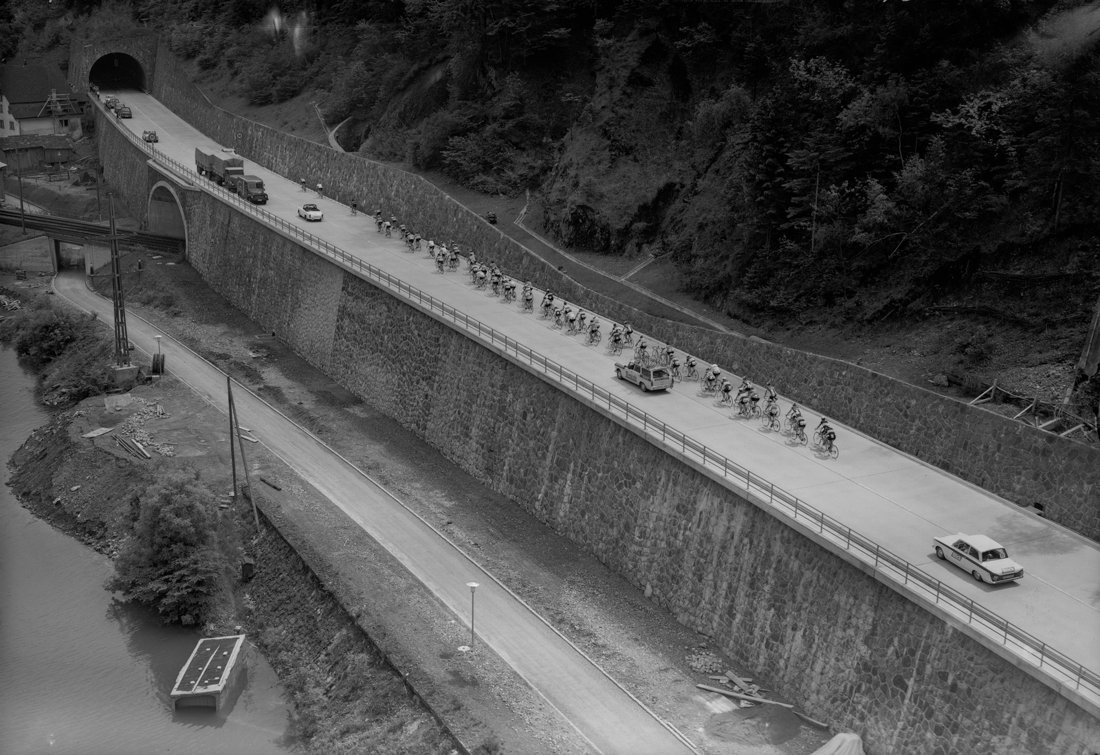 Tour de Suisse an der Walenseestrasse