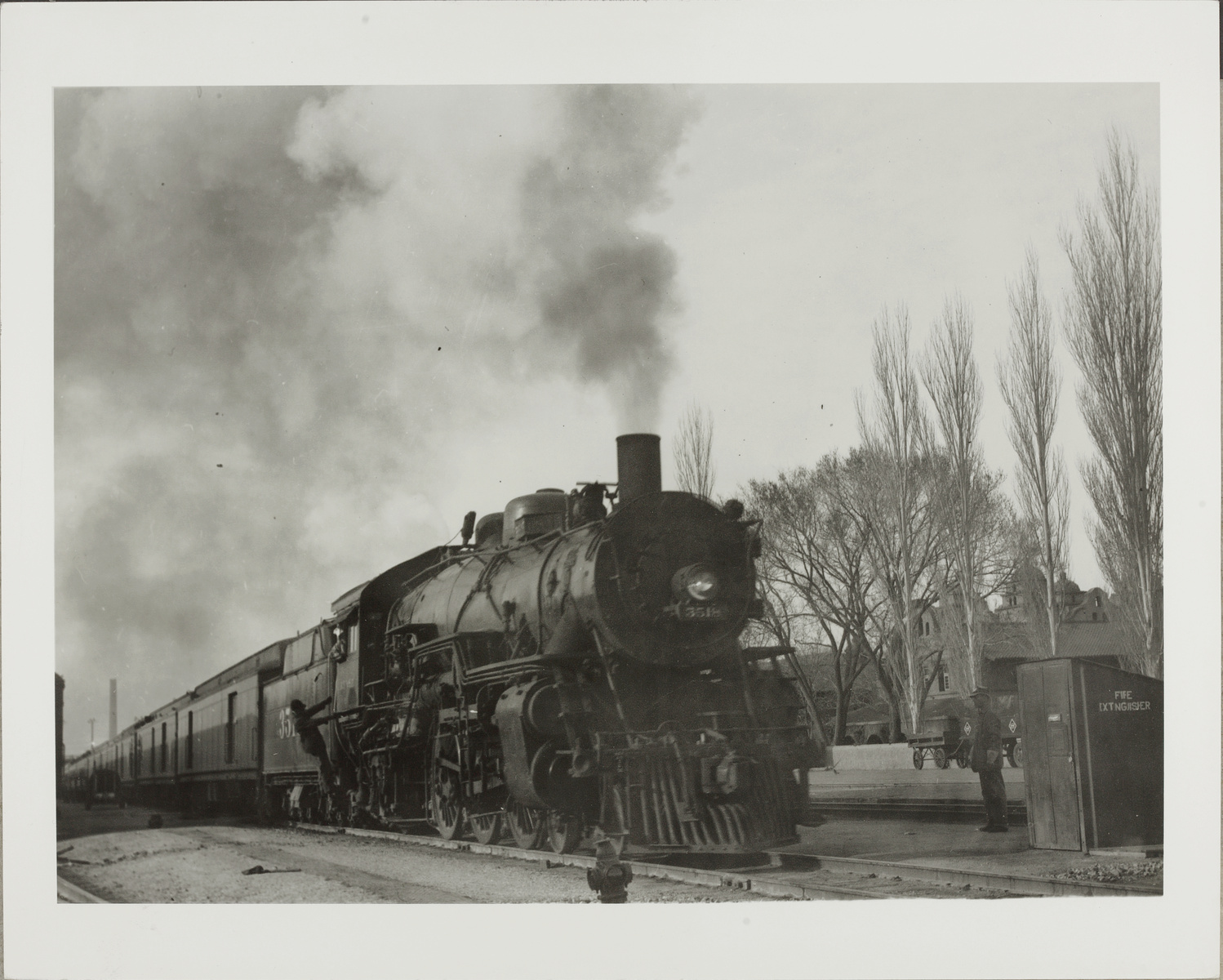 Atchison, Topeka & Santa Fe Railroad (ATSF - 'Santa Fe') 4-6-2 Serie 3500 No. 3518
