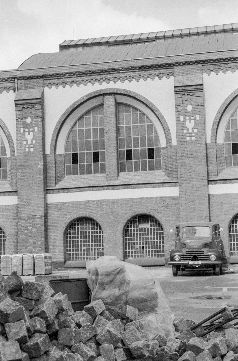 Berlin (West)-Kreuzberg, Postbahnhof am Gleisdreieck
