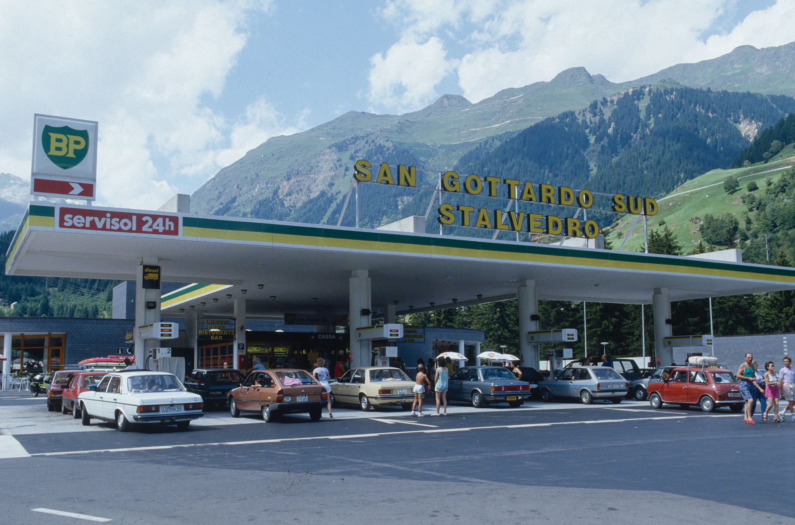 Stalvedro, Raststätte San Gottardo Sud