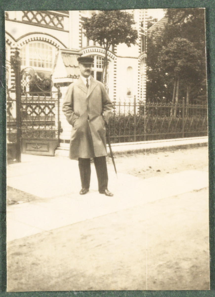 Aufenthalt in Kloster auf Hiddensee. Thomas Mann, Portrait